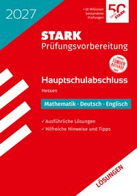 Produktbild: STARK L&ouml;sungen zu Mathematik, Deutsch, Englisch - Hauptschulabschluss 2027 Hessen - Pr&uuml;fungsvorbereitung