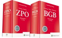 Produktbild: Bundle BGB Kommentar 14. Auflage/ZPO Kommentar 11. Auflage