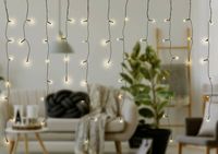 Sygonix Weihnachtsbaum-Beleuchtung  Innen/Außen 230 V/50 Hz  180 SMD LED Warmweiß, Kaltweiß  Leuchtmodus einstellbar, mit Fernbedienung