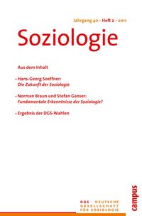 Produktbild: Soziologie 2.2011