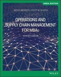 Produktbild: Operations and Supply Chain Management for MBAs