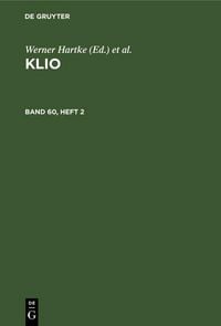 Produktbild: Klio. Band 60, Heft 2