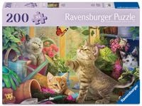 Produktbild: Feel Well & Puzzle 200 Teile - Verspielte K&auml;tzchen