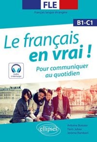 Produktbild: FLE. Le fran&ccedil;ais en vrai ! Pour communiquer au quotidien (B1-C1) (avec fichiers audio)(Fran&ccedil;ais langue &eacute;trang&egrave;re)