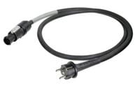 Produktbild: Neutrik 1027576 Strom Anschlusskabel Schwarz 1.50m