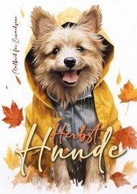 Produktbild: Herbst Hunde Malbuch f&uuml;r Erwachsene