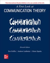 Produktbild: A First Look at Communication Theory ISE