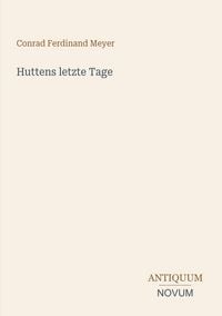 Produktbild: Huttens letzte Tage