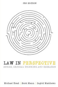Produktbild: Law in Perspective