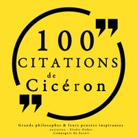 Produktbild: 100 citations de Cic&eacute;ron