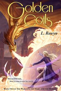 Produktbild: Golden Coils (The Warlock, the Hare, and the Dragon, #2)