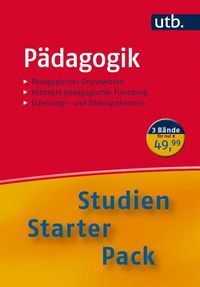 Produktbild: Studien-Starter-Pack P&auml;dagogik, 3 Bde.