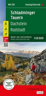 Produktbild: Freytag & berndt Wanderkarte WK 201 Schladminger Tauern, Dachstein - Radstadt 1:50.000