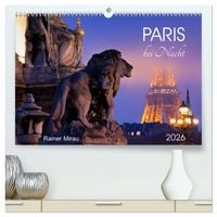 Produktbild: Paris bei Nacht 2026 (hochwertiger Premium Wandkalender 2026 DIN A2 quer), Kunstdruck in Hochglanz
