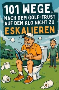 Produktbild: 101 Wege, nach dem Golf-Frust auf dem Klo nicht zu eskalieren - Das lustige Geschenkbuch f&uuml;r Golfer, die beim Sitzen besser treffen als beim Putten