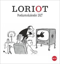 Produktbild: Loriot Postkartenkalender 2027