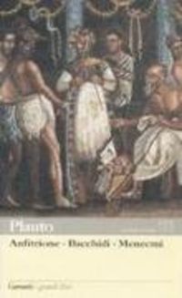 Produktbild: Anfitrione-Bacchidi-Menecmi. Testo latino a fronte