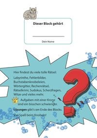 Rätselblock ab 9 Jahre - Band 1
