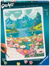 Produktbild: CreArt Adults Trend - Blumenmeer am Bergsee