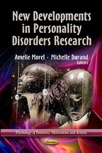 Produktbild: New Developments in Personality Disorders Research