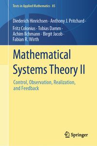 Produktbild: Mathematical Systems Theory II
