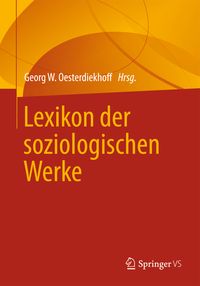 Bild vom Artikel Lexikon der soziologischen Werke vom Autor 