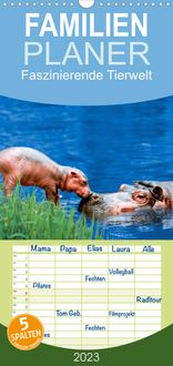 Bild vom Artikel Familienplaner Faszinierende Tierwelt - Mit wilden Tieren durch das Jahr (Wandkalender 2023 , 21 cm x 45 cm, hoch) vom Autor Petra Wegner