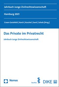 Produktbild: Das Private im Privatrecht