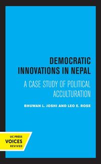 Produktbild: Democratic Innovations in Nepal