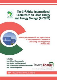 Produktbild: The 3rd Africa International Conference on Clean Energy and Energy Storage (AICCEES)