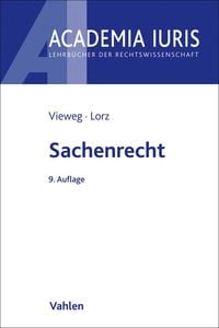 Produktbild: Sachenrecht