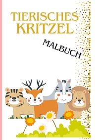 Produktbild: Tierisches Kritzel Malbuch