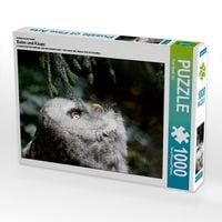 Produktbild: CALVENDO Puzzle Ein Motiv aus dem Kalender Eulen und K&auml;uze | 1000 Teile Lege-Gr&ouml;&szlig;e 64x48cm Foto-Puzzle f&uuml;r gl&uuml;ckliche Stunden