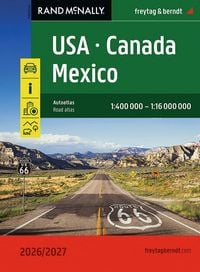 Produktbild: Freytag & berndt Autoatlas USA - Canada - Mexico 2026/2027 1:400.000