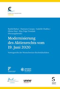Produktbild: Modernisierung des Aktienrechts vom 19. Juni 2020