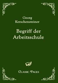 Produktbild: Begriff der Arbeitsschule