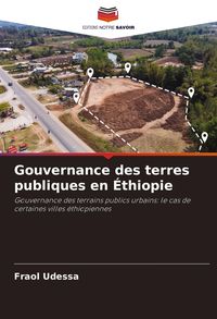 Produktbild: Gouvernance des terres publiques en &Eacute;thiopie