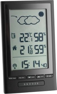 Produktbild: TFA Dostmann Modus Plus 351122 Funk-Wetterstation Vorhersage f&uuml;r 12 bis 24 Stunden Anzahl Sensoren max. 3