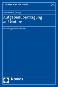 Produktbild: Aufgaben&uuml;bertragung auf Notare