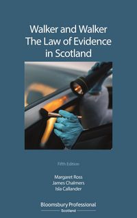 Produktbild: Ross, M: Walker and Walker: The Law of Evidence in Scotland