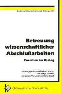 Produktbild: Betreuung wissenschaftlicher Abschlu&szlig;arbeiten