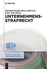 Produktbild: Unternehmensstrafrecht