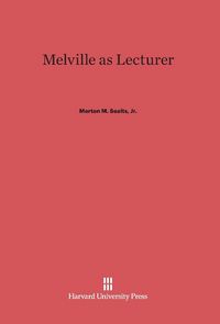 Produktbild: Melville as Lecturer