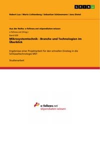 Produktbild: Mikrosystemtechnik - Branche und Technologien im &Uuml;berblick