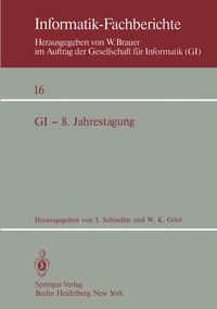 Produktbild: GI &mdash; 8. Jahrestagung