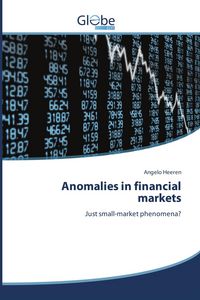 Produktbild: Anomalies in financial markets