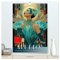 Produktbild: Art Deco - Glamour, Geometrie und Goldstaub (hochwertiger Premium Wandkalender 2027 DIN A2 hoch), Kunstdruck in Hochglanz