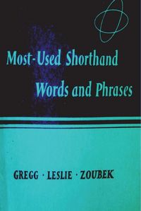 Produktbild: Most Used Shorthand Words and Phases