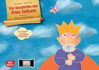 Produktbild: Die Geschichte von Prinz Seltsam. Wie gut, dass jeder anders ist! Kamishibai Bildkartenset mit Informationen zum Down-Syndrom