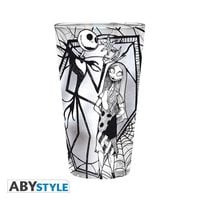 Produktbild: NIGHTMARE BEFORE XMAS - Large Glass - 400ml - Jack & Sally - box